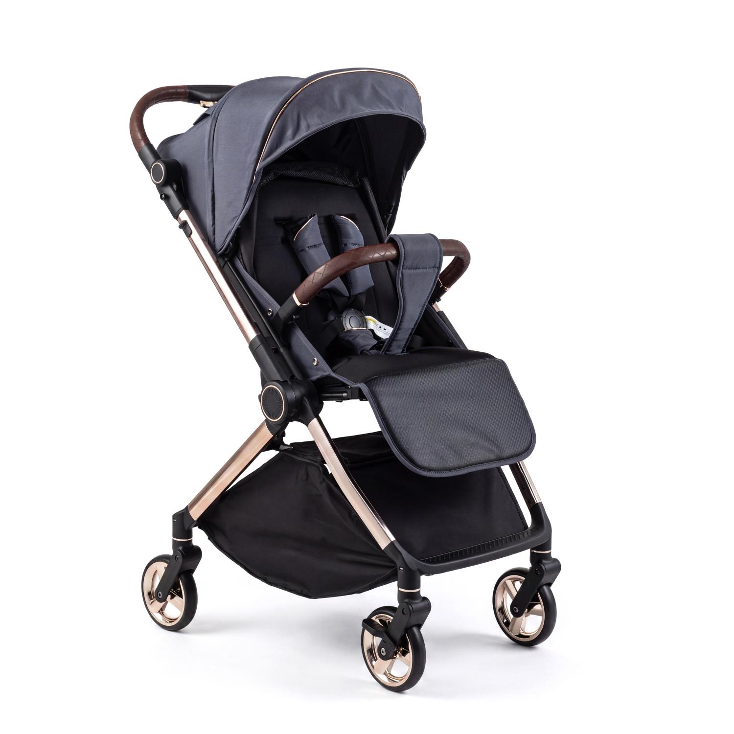 Reversible Handle Baby Stroller with Adjustable Canopy