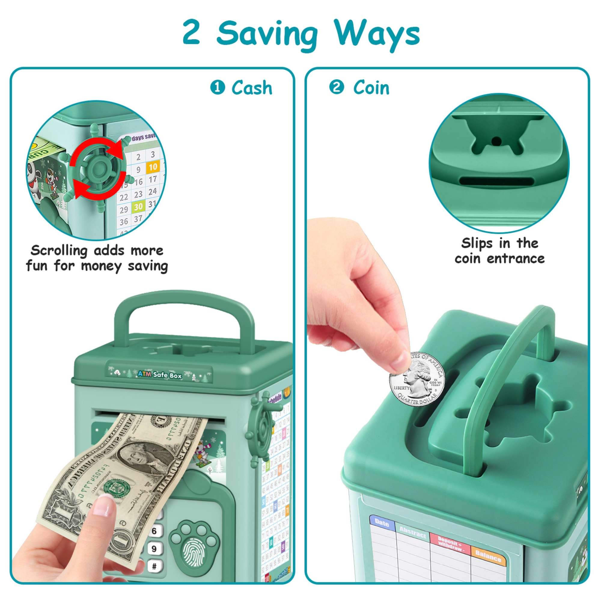 GBruno Piggy Bank Toy Cash
