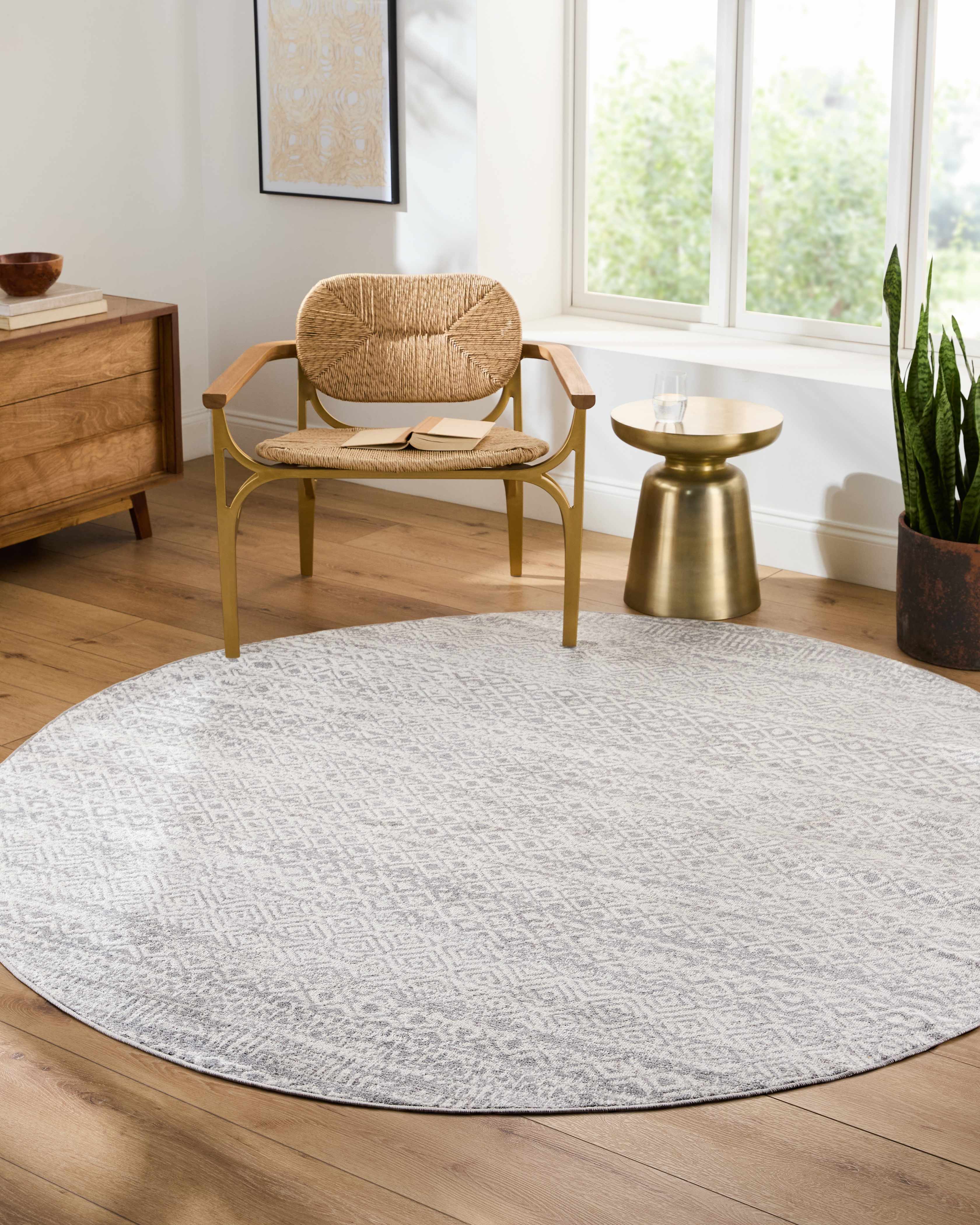 Gravelbourg Washable Boho Rug