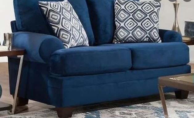 Groovy - Navy - 2pc Sofa & Love seat Collection