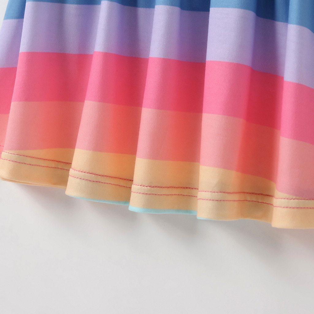 Princess Clothing for Kids Rainbow Baby Dresses Cotton Party Girl Dress For Girls For all Occasions