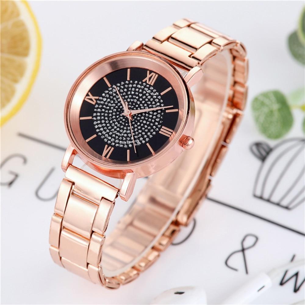 New STEVVEX Women Watches 2020 Trend Luxury Style Diamond Rose Gold Ladies Wrist Watches Magnetic Women Bracelet Watch For Women and Girls