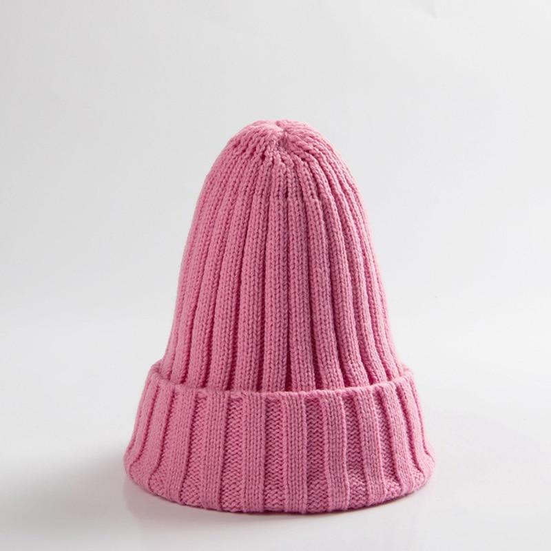 Modern Luxury Solid Baby Boy Girl Autumn Winter Beanie Warm Cap For Kids In Elegant Design