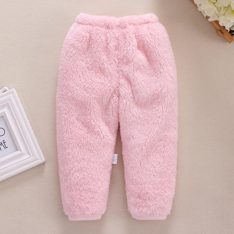 Newborn Baby Boys Pants Winter Warm Baby Girls Pants, Solid Newborn Pants Fashion Baby Toddler Trousers Baby Clothes