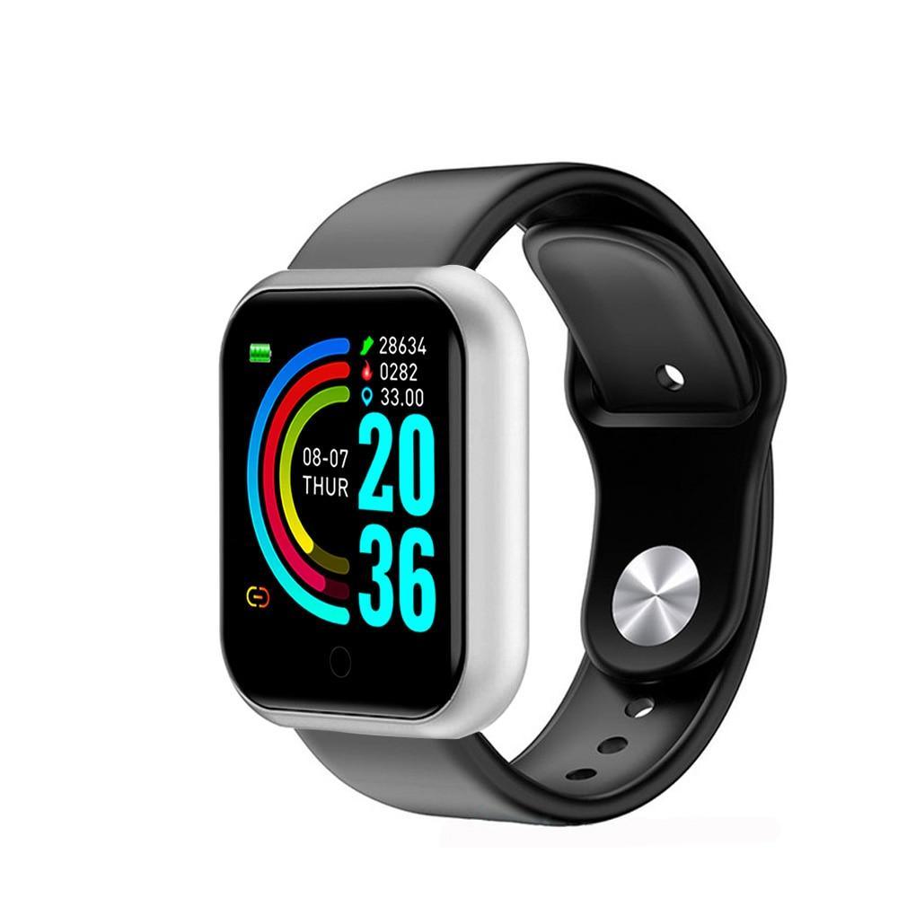 Elegant Popular Smart Watch For Women and Men D20 Pro Men Smartwatch for IOS and Android Sistems With Heart Rate Monitor Blood Pressure Sports Tracker Wristband