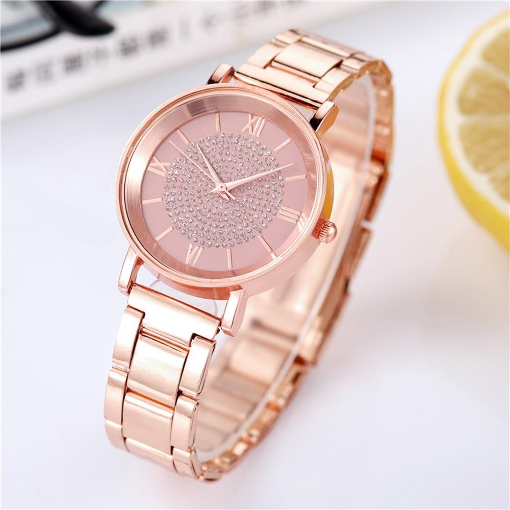 New STEVVEX Women Watches 2020 Trend Luxury Style Diamond Rose Gold Ladies Wrist Watches Magnetic Women Bracelet Watch For Women and Girls