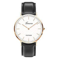 Luxury Elegant Unisex Strap Style Quartz Women and Men Watch Top Brand Watches Fashion Casual Fashion Wrist Watch 2020 Fashion Watches