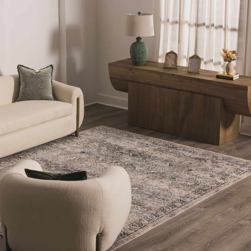 Olive Holi-2304 Washable Area Rug