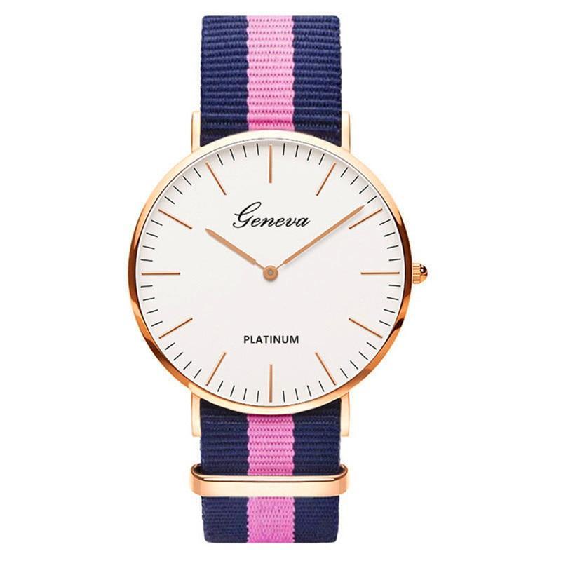 Luxury Elegant Unisex Strap Style Quartz Women and Men Watch Top Brand Watches Fashion Casual Fashion Wrist Watch 2020 Fashion Watches