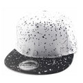 Luxury Shiny Children Snapback Hip Hop Snowflake Fashion Running Baseball Cap for Boys and Girls Modern Baby Caps