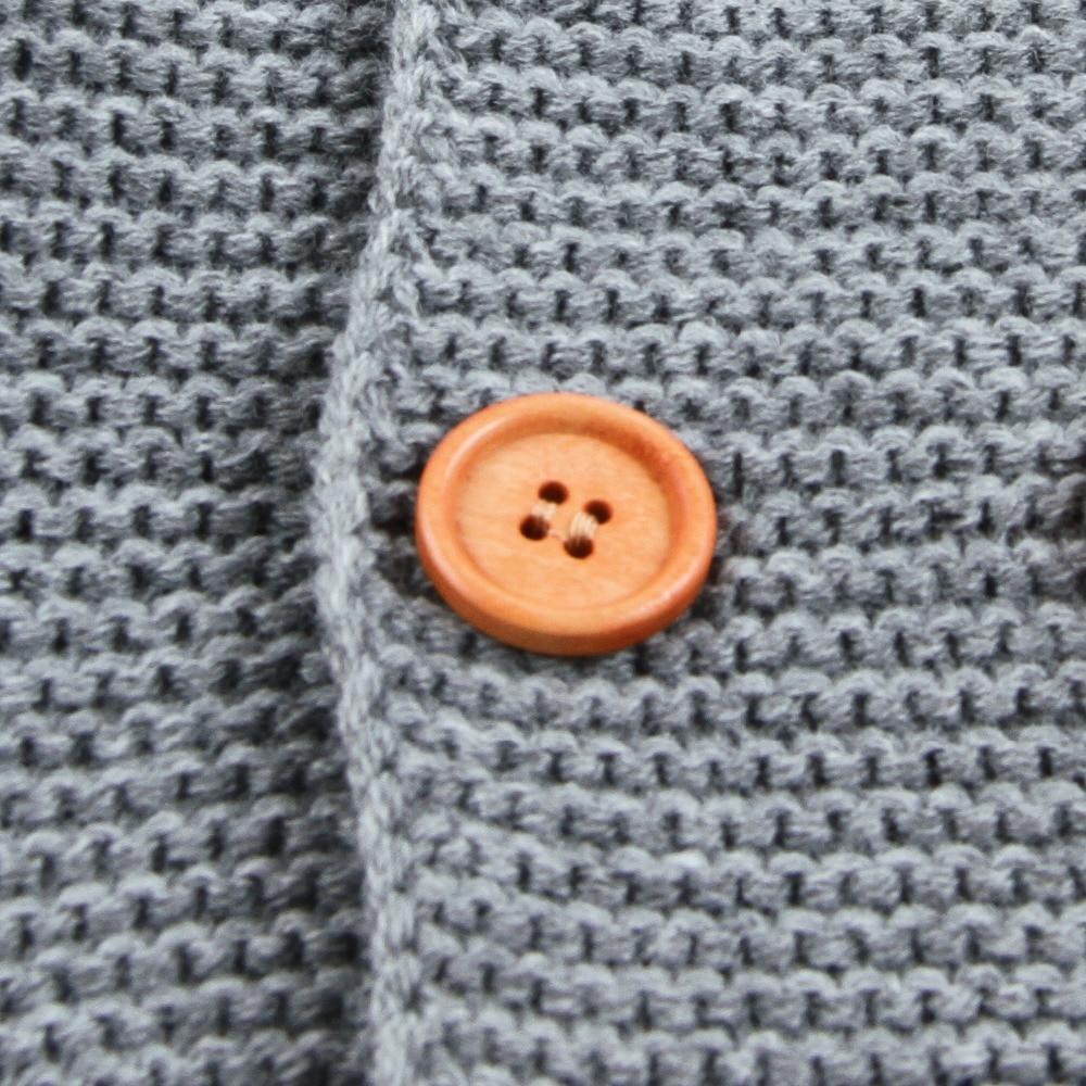 Winter Hooded Knitted Long Sleeve  Sweaters For Newborn Babies