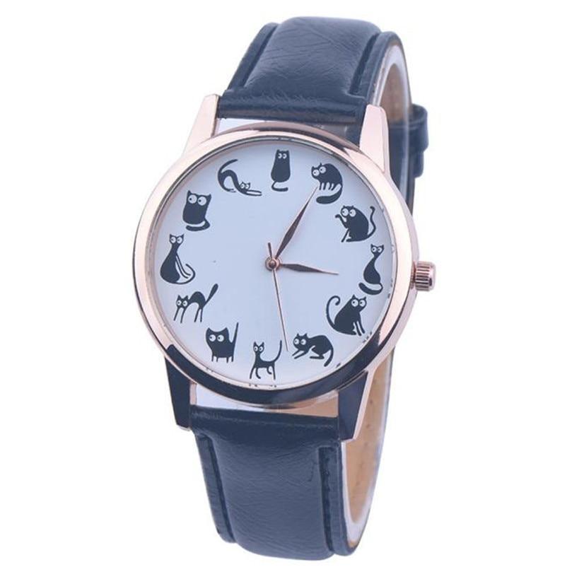 Women Cat Watch Classic Quartz Watch Casual Watch in 8 Colors For Women Ladies and Girls