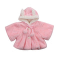 Newborn Baby Girls Fur Winter Warm Coat Cloak Jacket For Girls In With Cozy and Warm Material