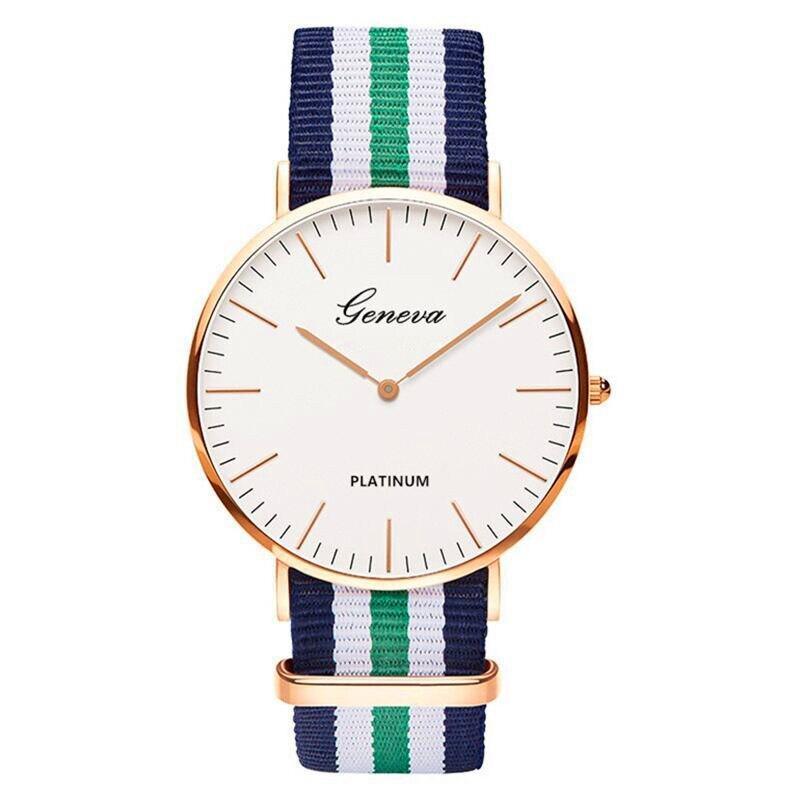 Luxury Elegant Unisex Strap Style Quartz Women and Men Watch Top Brand Watches Fashion Casual Fashion Wrist Watch 2020 Fashion Watches