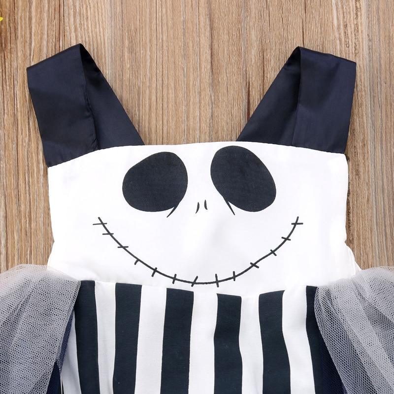 Infant Toddler Baby Girls Halloween Dress Tulle Romper Jumpsuit Sunsuit Outfits Clothes Girl Dress