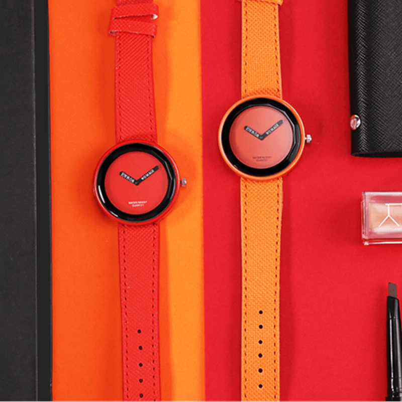 Women's Watches Leather Ladies Watch Women Watches Young Girl Watch Simple Clock For Women and Girls