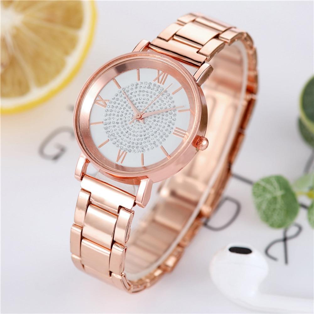 New STEVVEX Women Watches 2020 Trend Luxury Style Diamond Rose Gold Ladies Wrist Watches Magnetic Women Bracelet Watch For Women and Girls