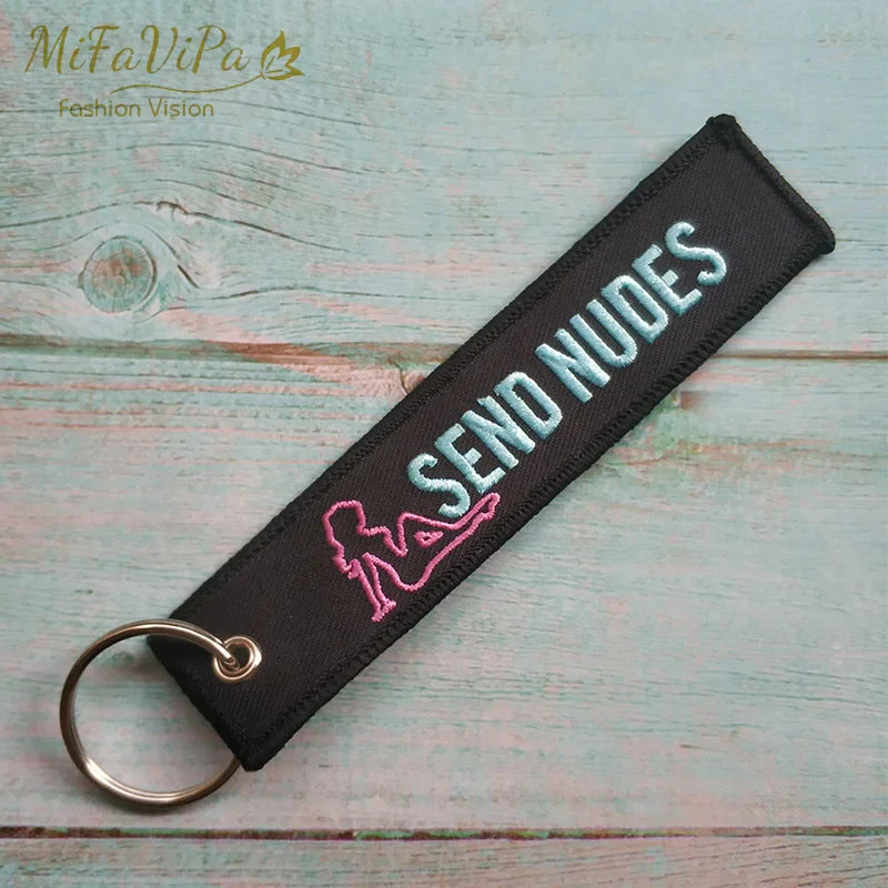 Ride More Motorcycle Keychain