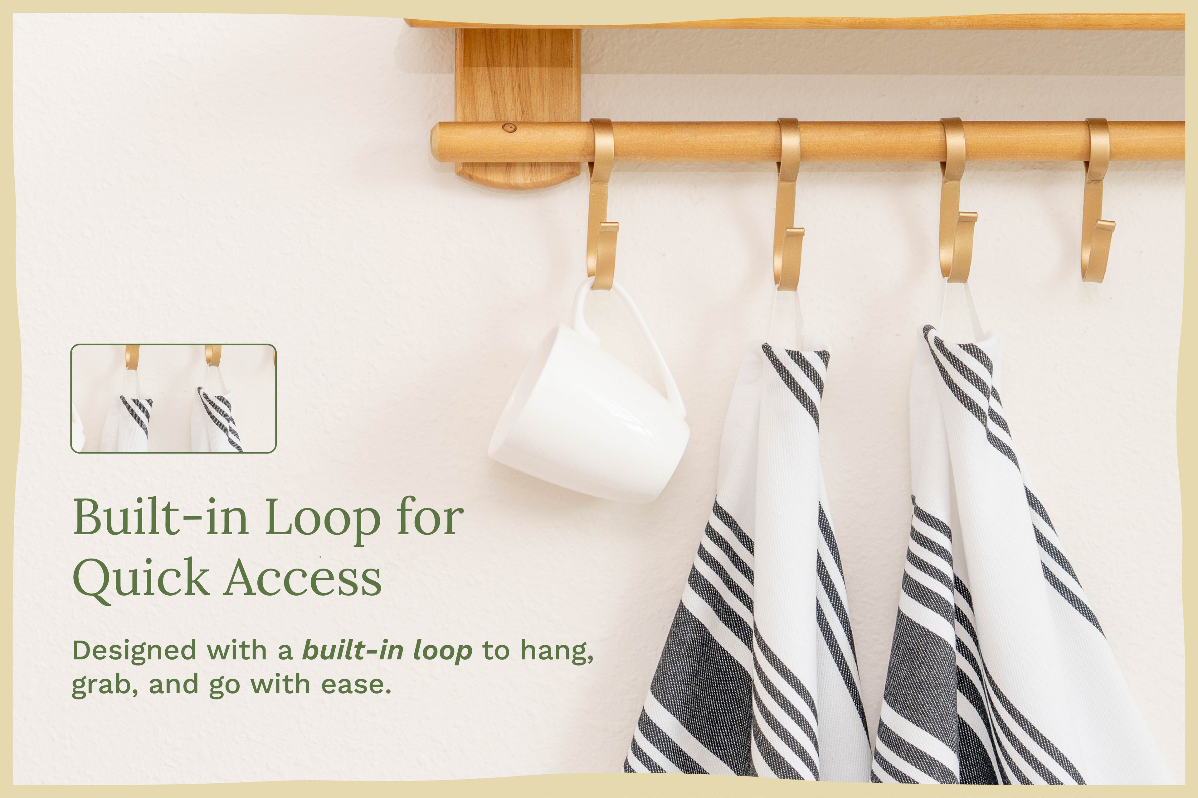 Striped Kitchen Towels