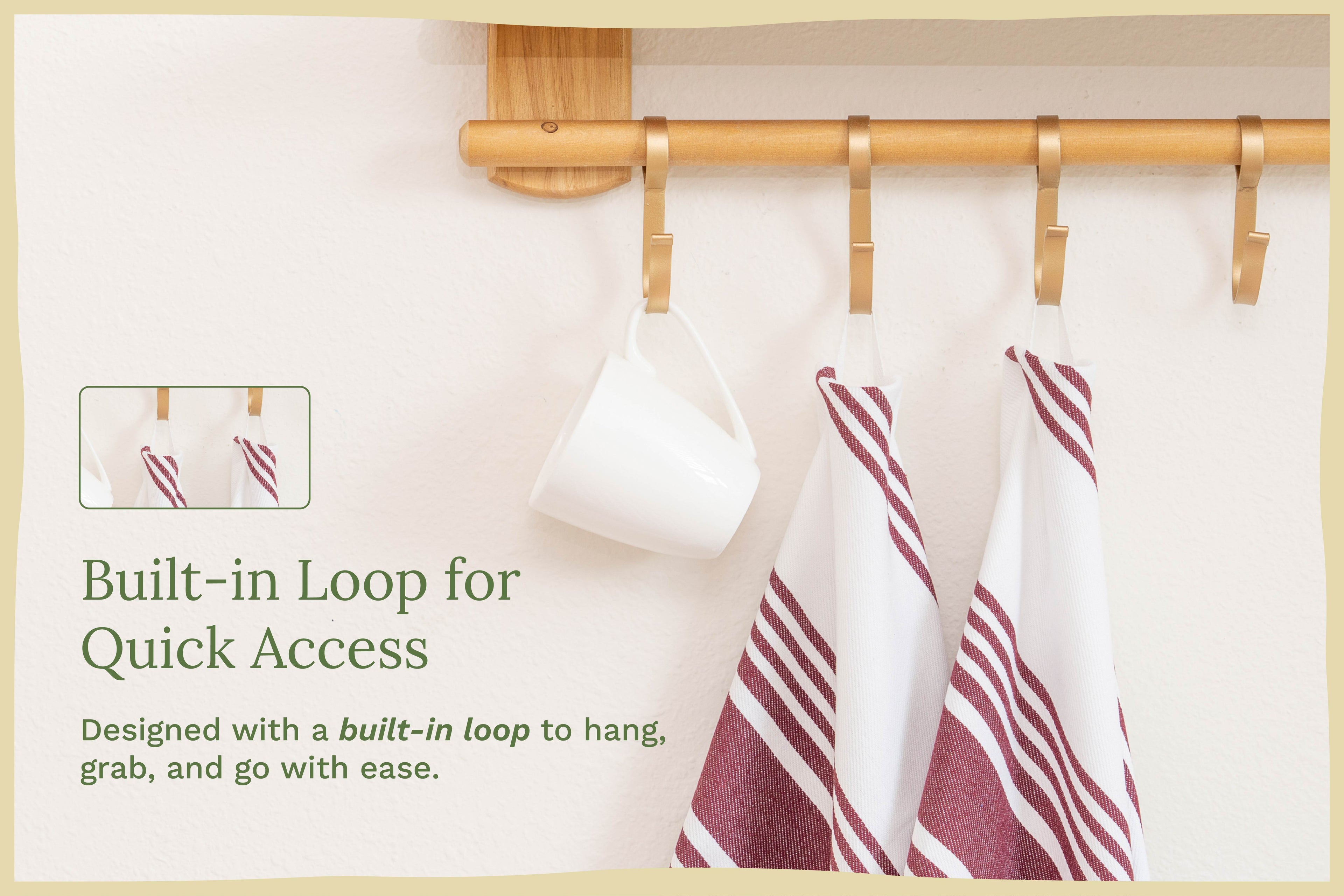 Striped Kitchen Towels