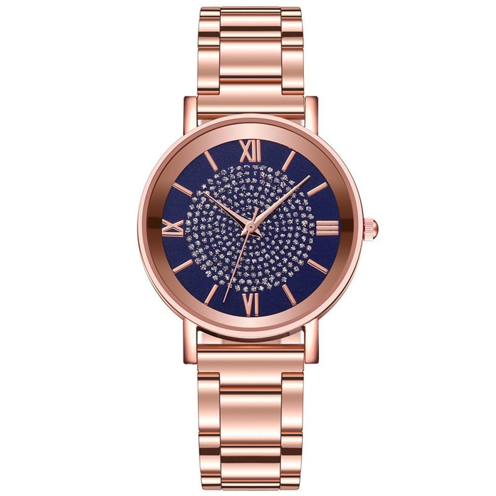 New STEVVEX Women Watches 2020 Trend Luxury Style Diamond Rose Gold Ladies Wrist Watches Magnetic Women Bracelet Watch For Women and Girls