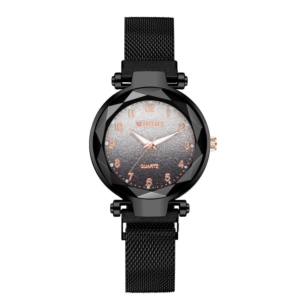 Women Magnet Buckle Gradient Color Watches Luxury Ladies Fashion Female Wristwatches For Gift Clock For Women and Girls