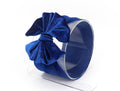 New Large Bow Baby Headband Velet Soft Bowknot Girl Accessories Hair Solid Messy Bows Toddler Headbands Baby Head Wraps Turban Big Bow for Girls