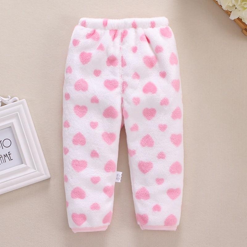 Newborn Baby Boys Pants Winter Warm Baby Girls Pants, Solid Newborn Pants Fashion Baby Toddler Trousers Baby Clothes