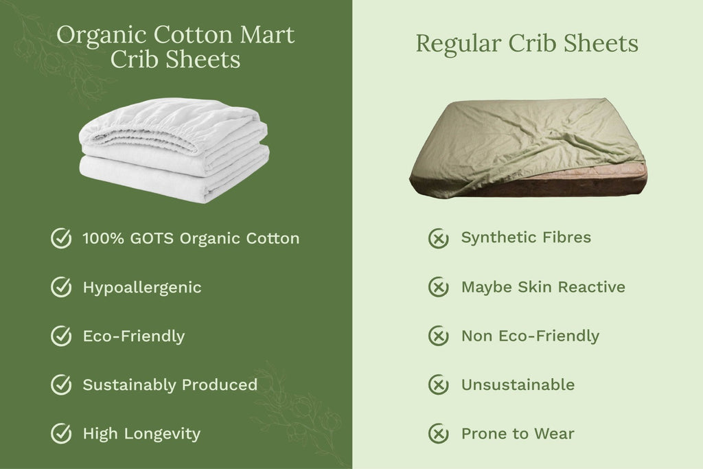 Sateen Baby Crib Sheets