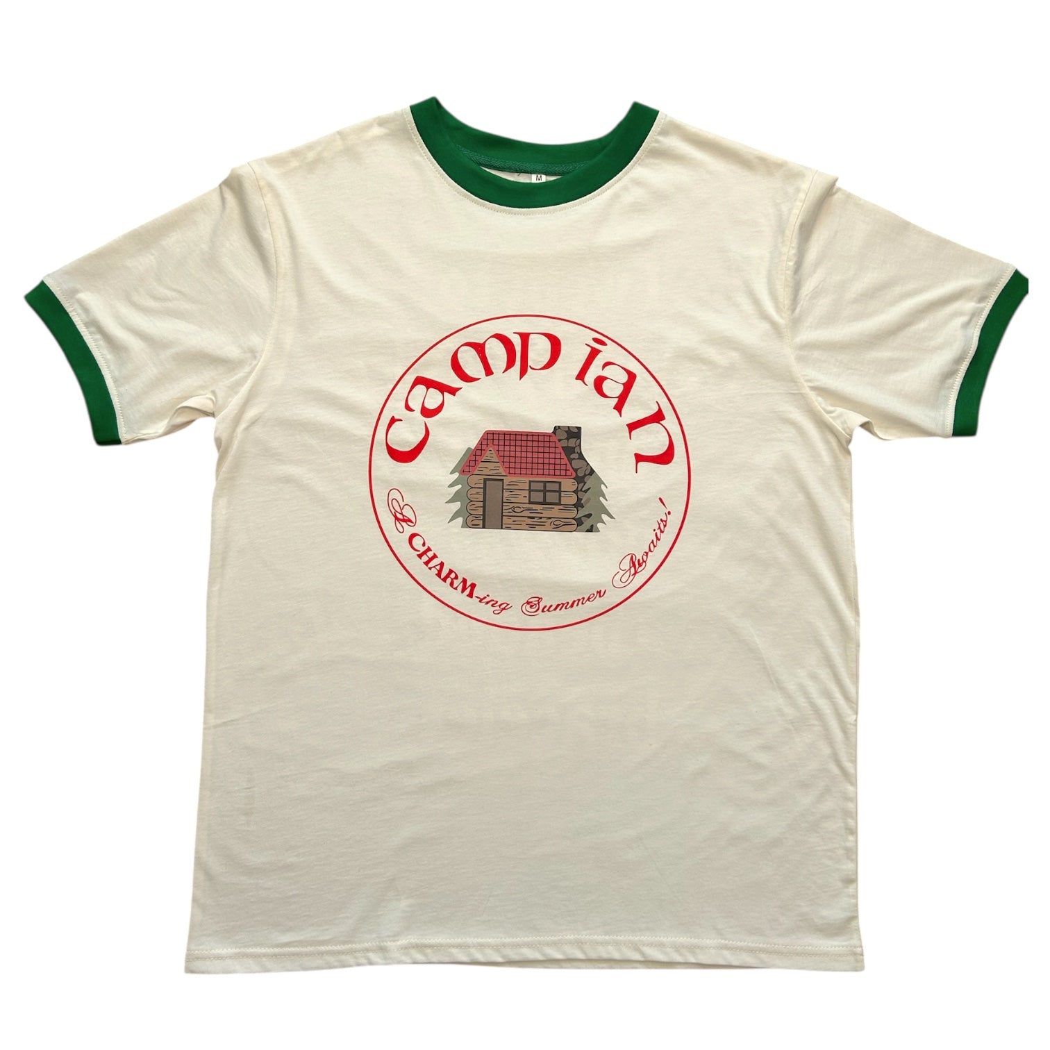 camp ian ringer tee