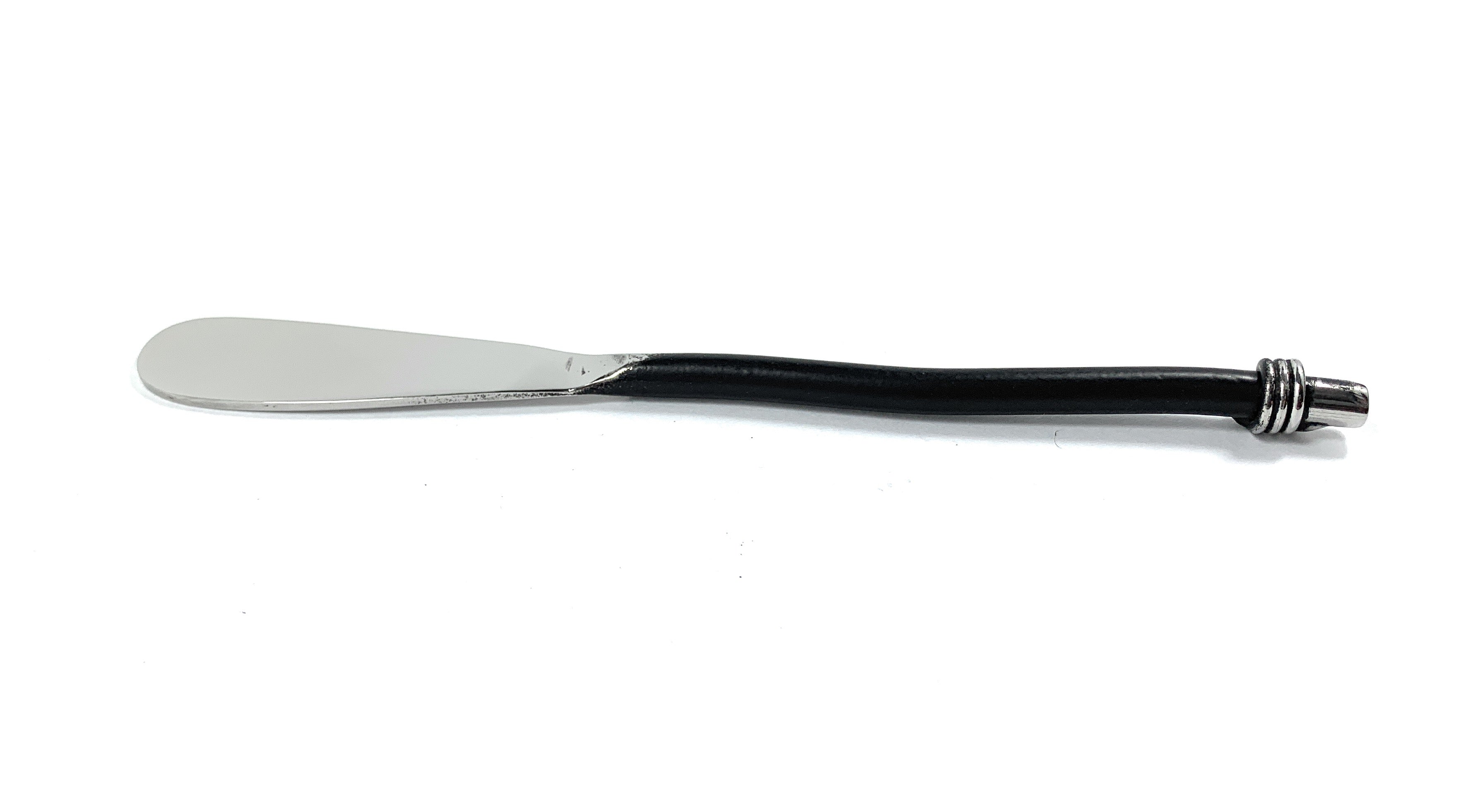 Vibhsa Black Silverware Butter Spreaders Set of 6