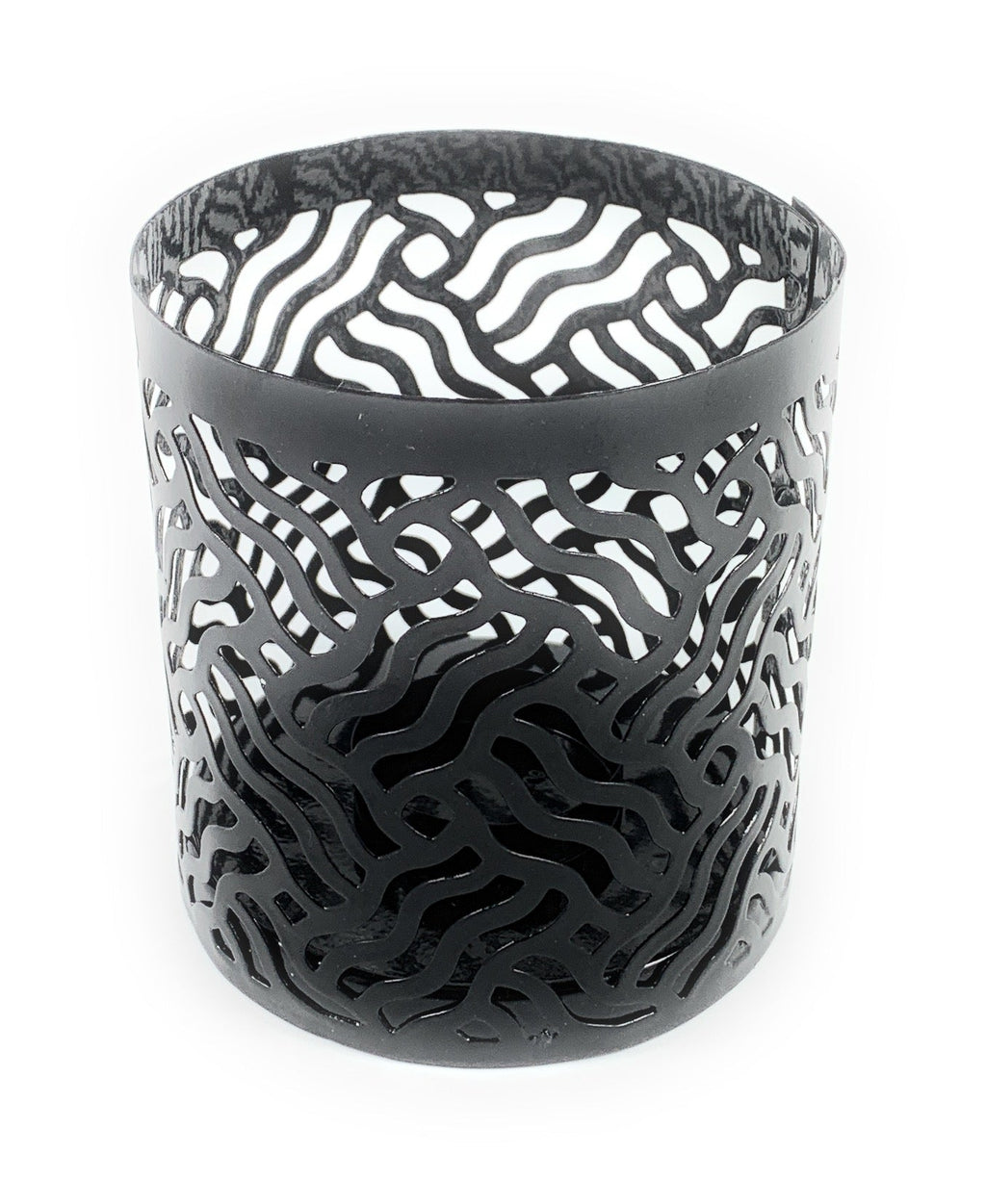 Votive Candle Holders Set of 2 Grey