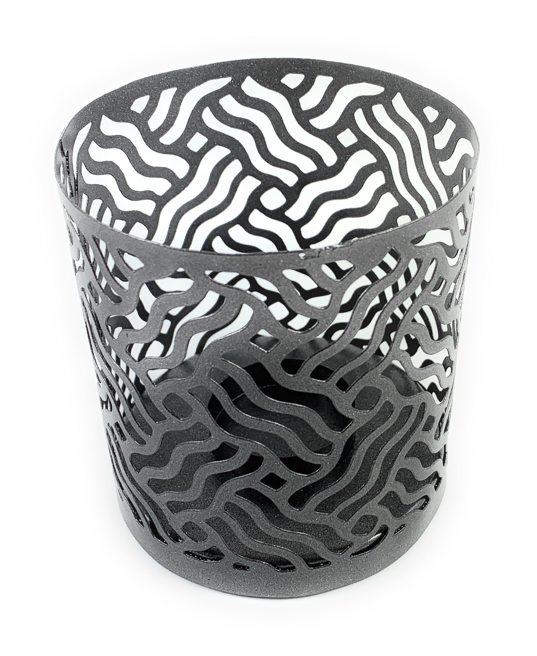 Votive Candle Holders Set of 2 Grey
