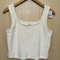 Lou & Grey Women's Brushed Rib Square Neck Bralette
