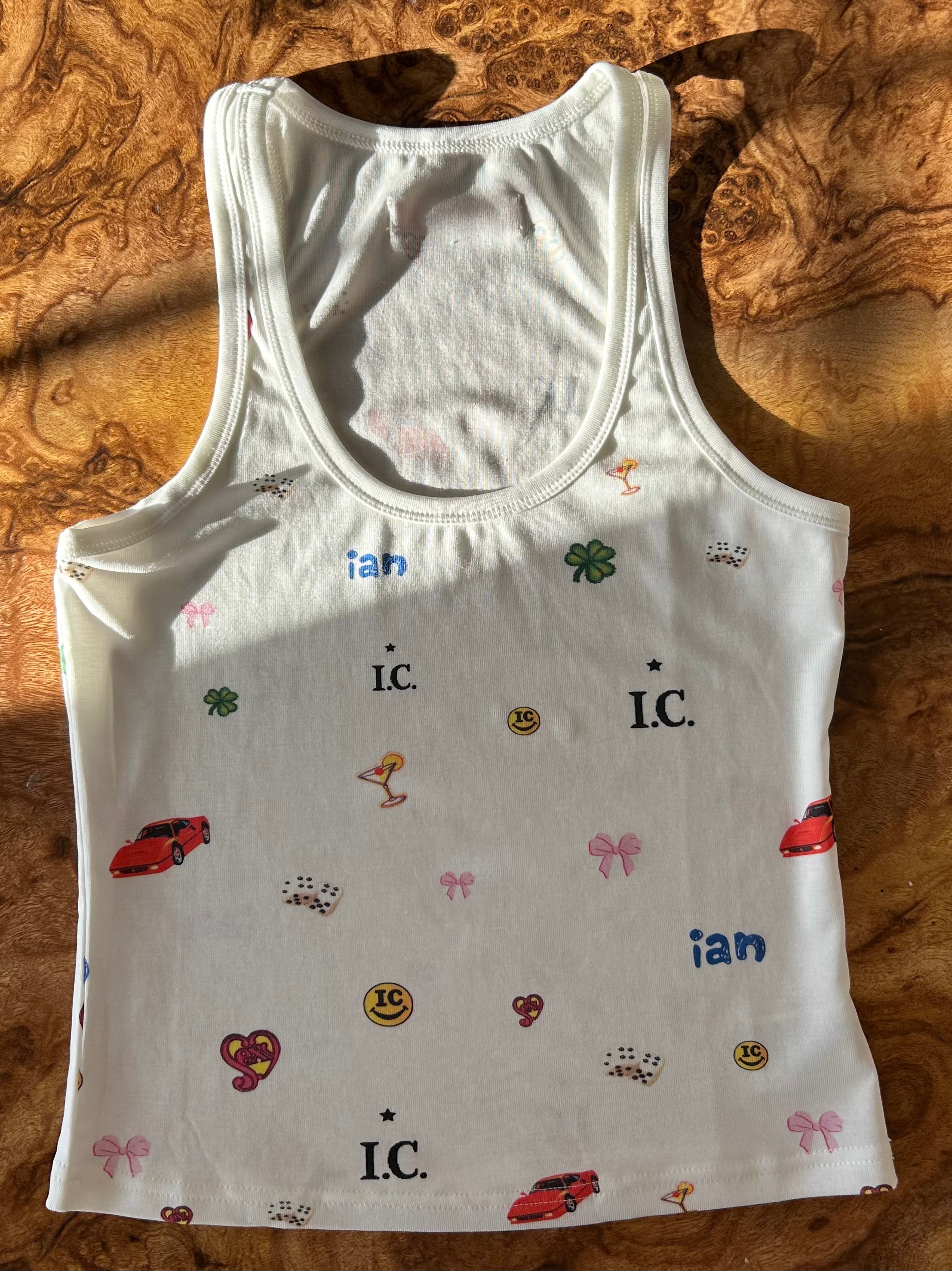 ic monogram shirt set