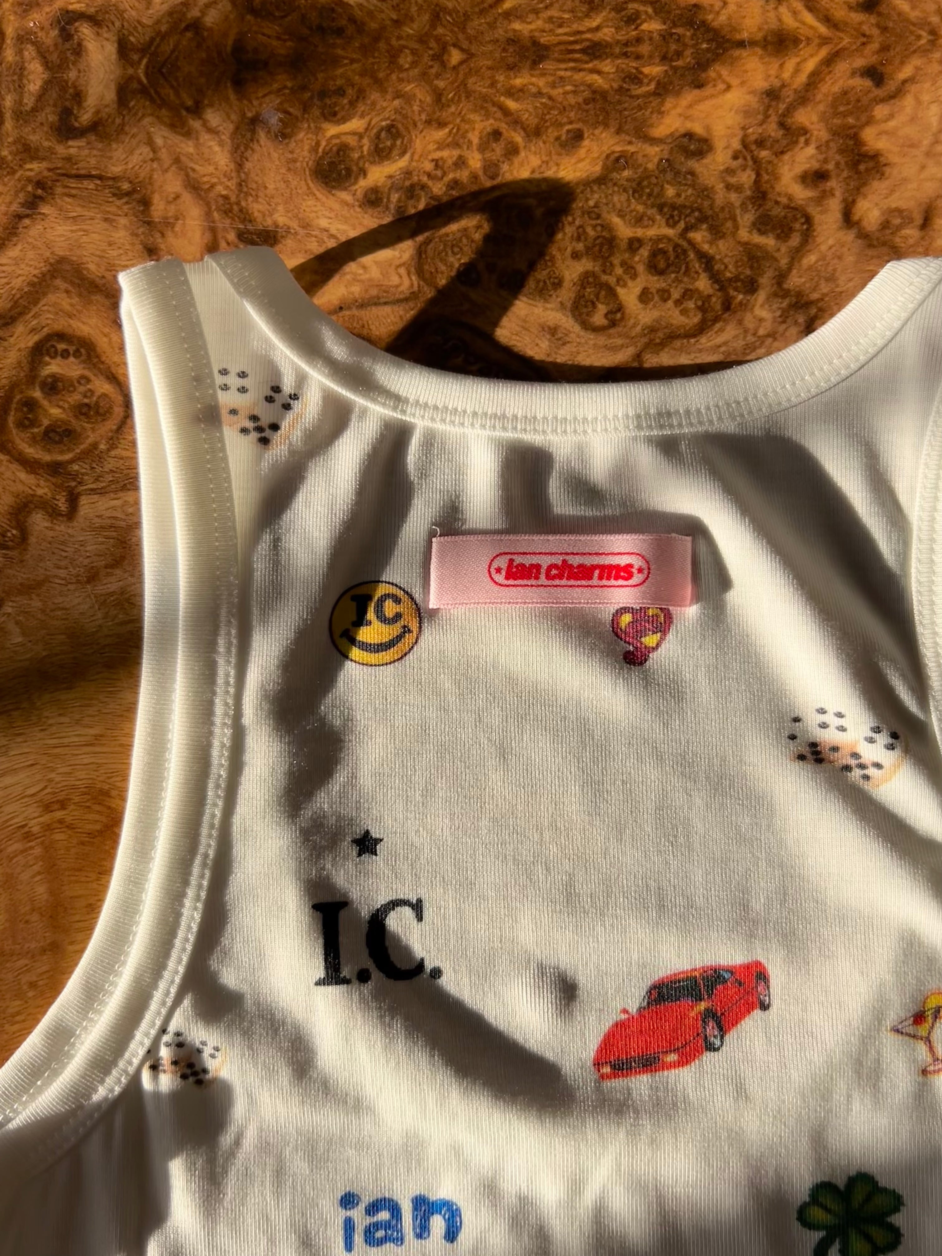 ic monogram shirt set