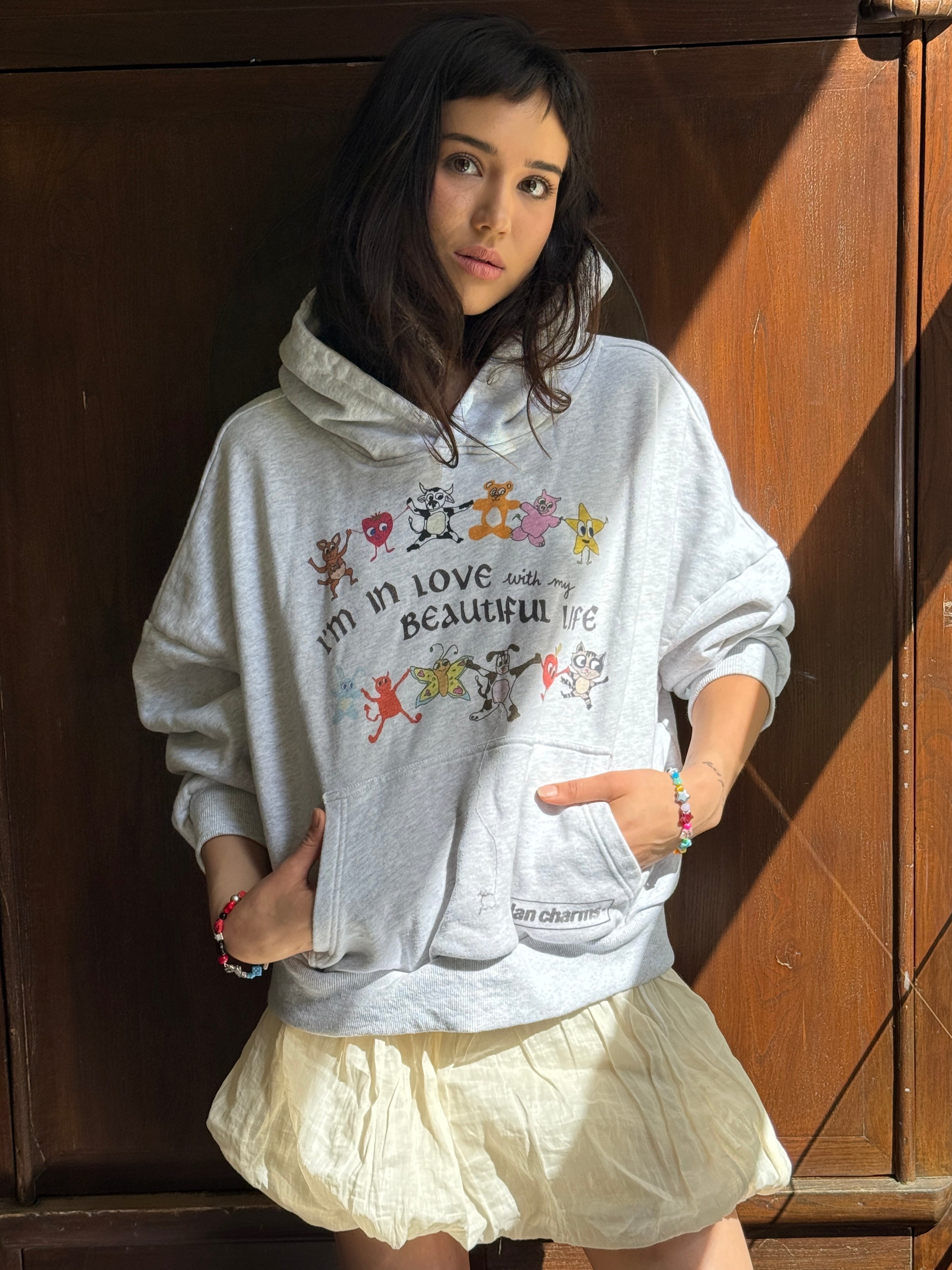 in love with my life (no notes) hoodie