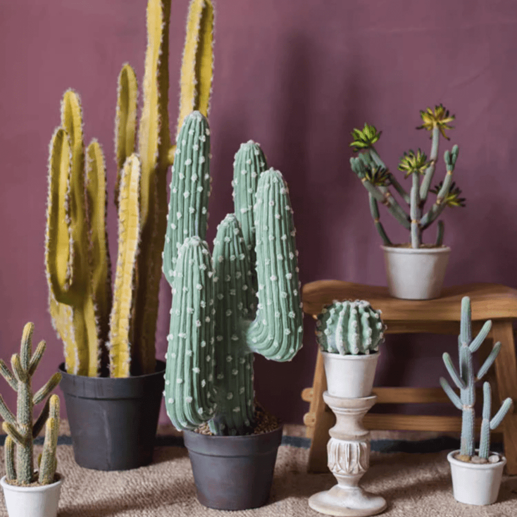 Artificial Cactus in Pot Various Styles