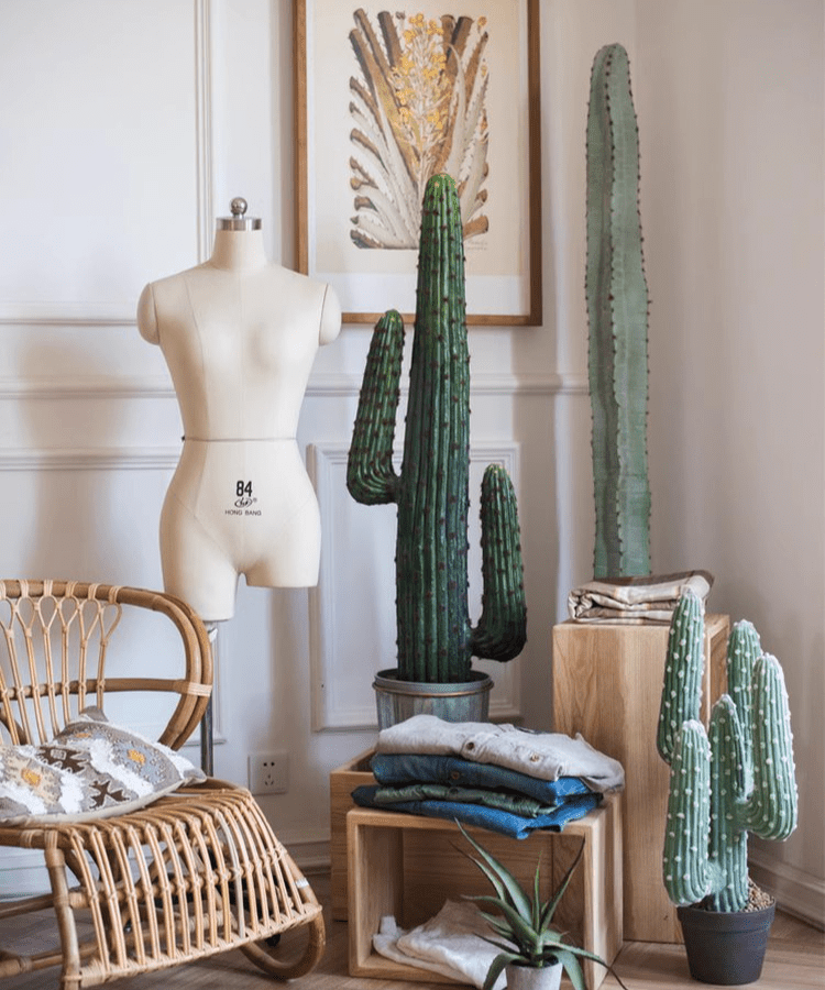 Artificial Cactus in Pot Various Styles