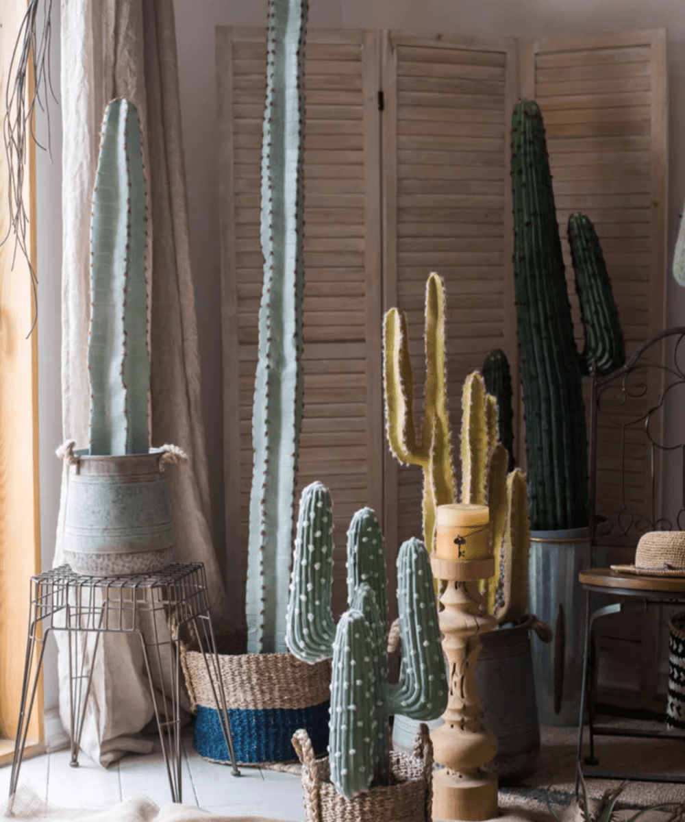 Artificial Cactus in Pot Various Styles