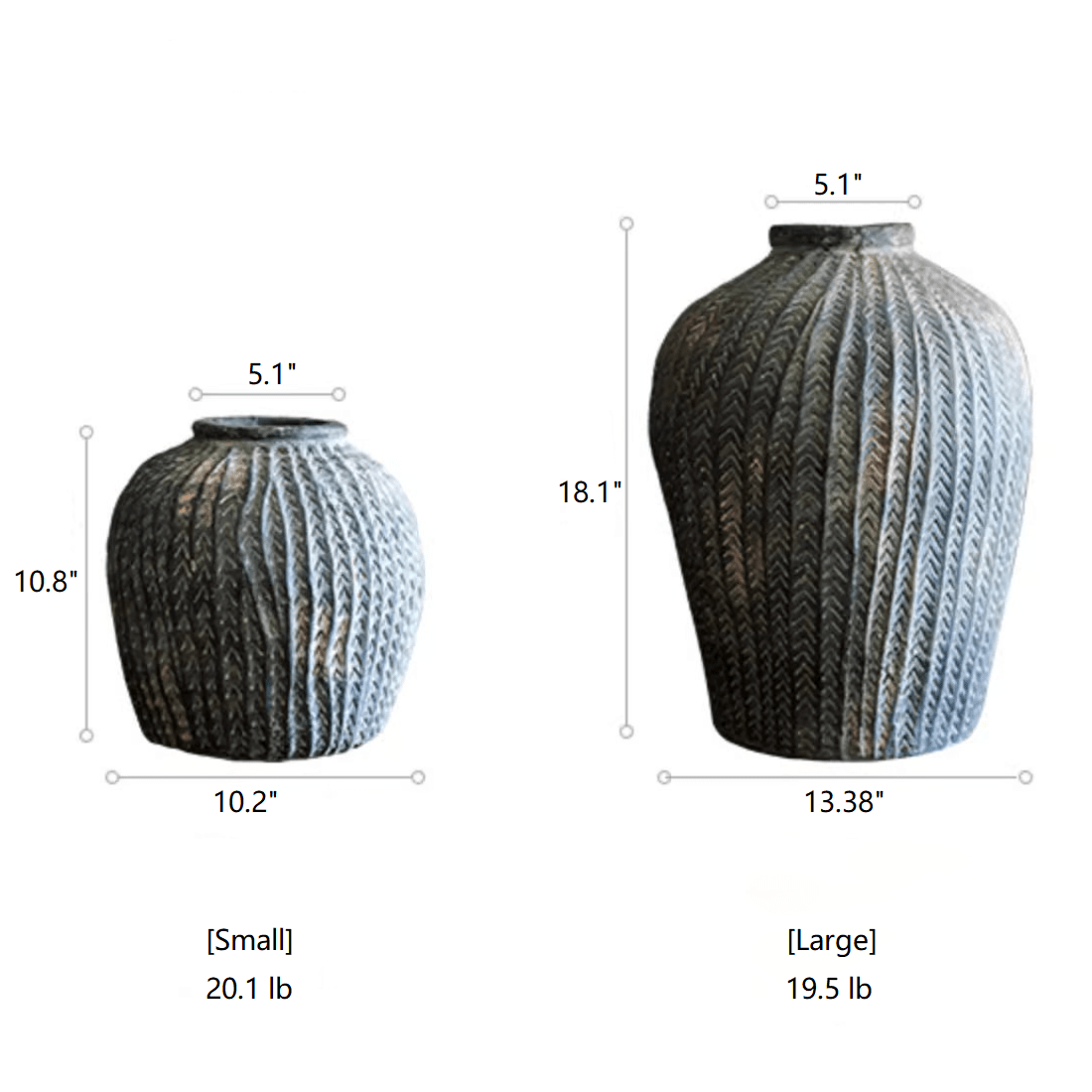 Artisan Handcrafted Antique Vase