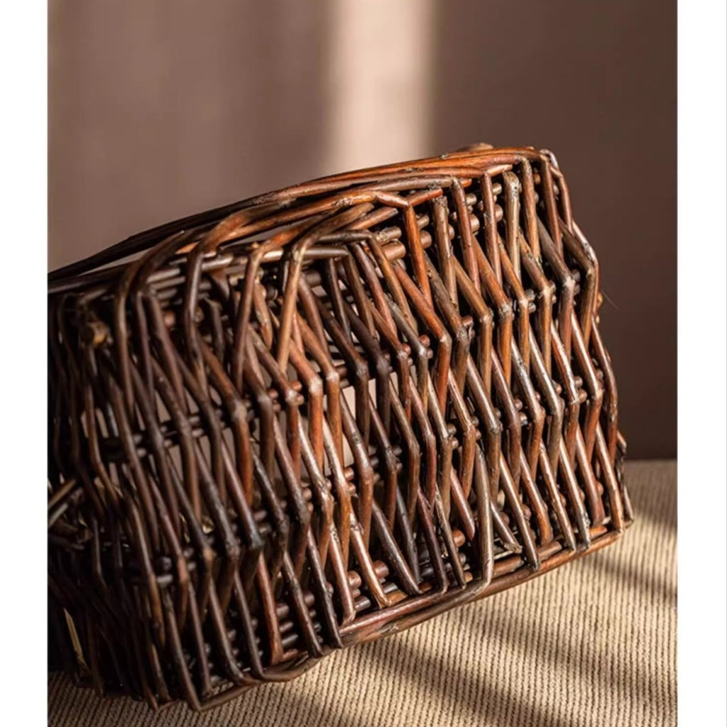 Artisan Willow Carry Basket