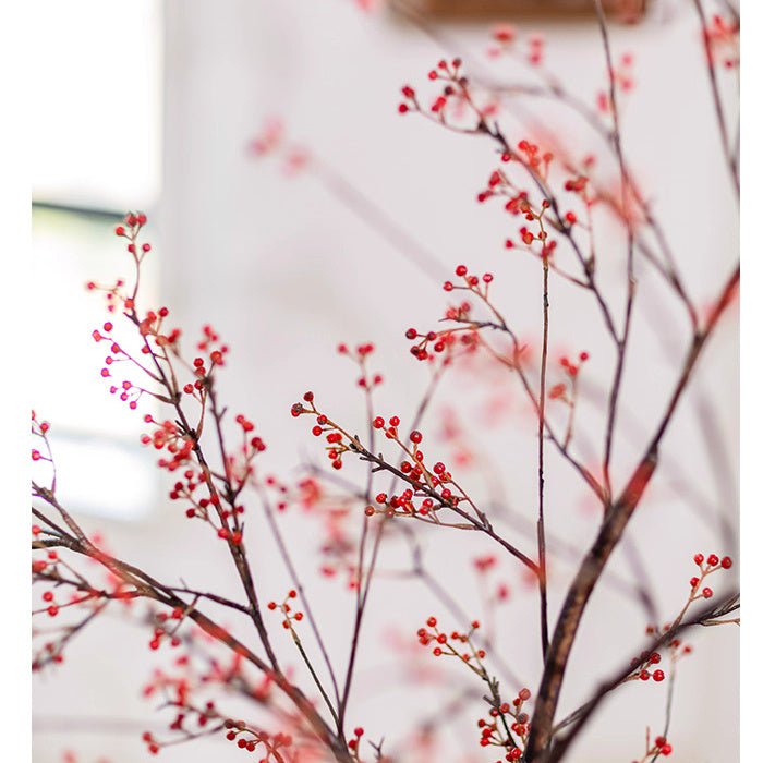 Rustic Berries on Tall Branch