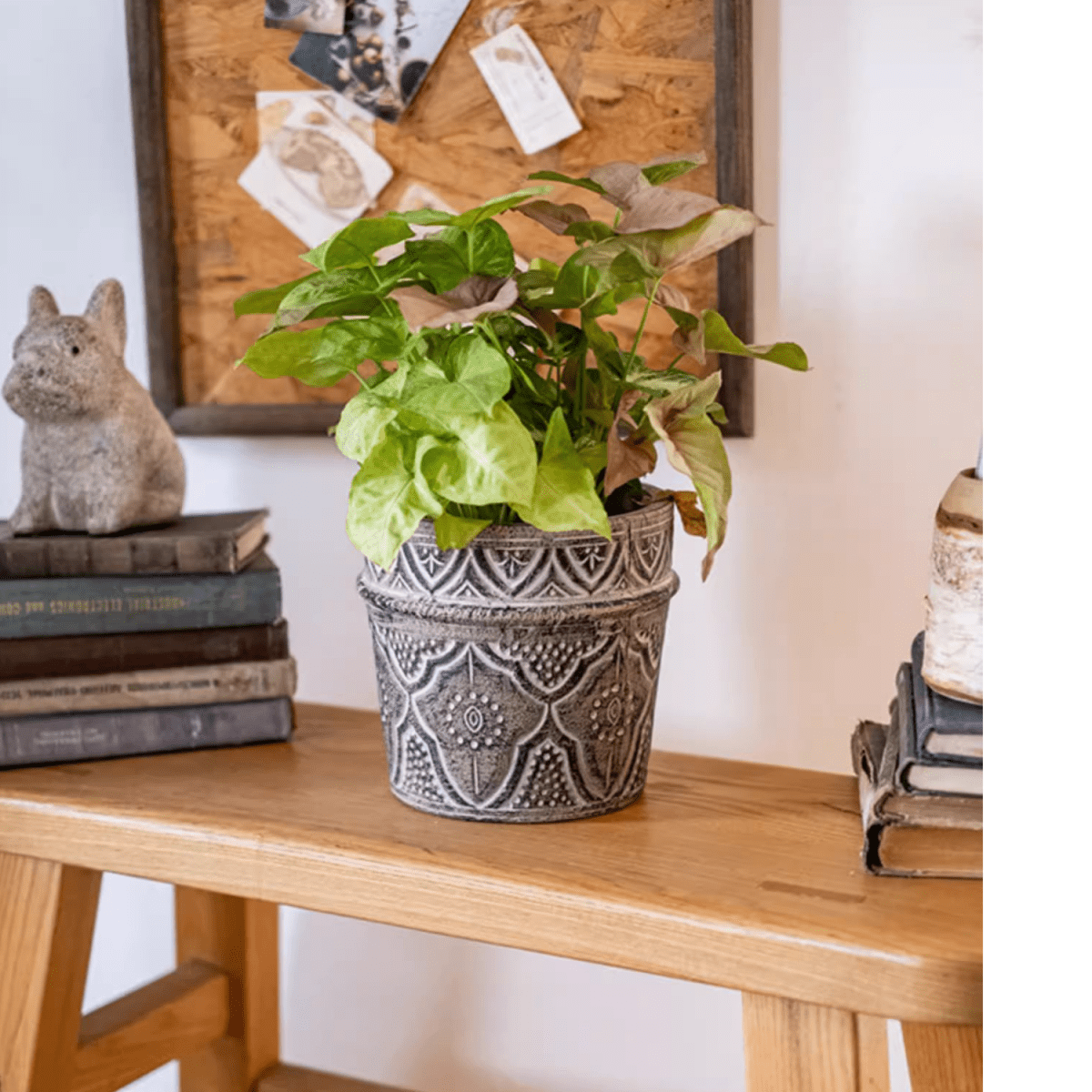Classic Element Art Planter Clay Flowerpot