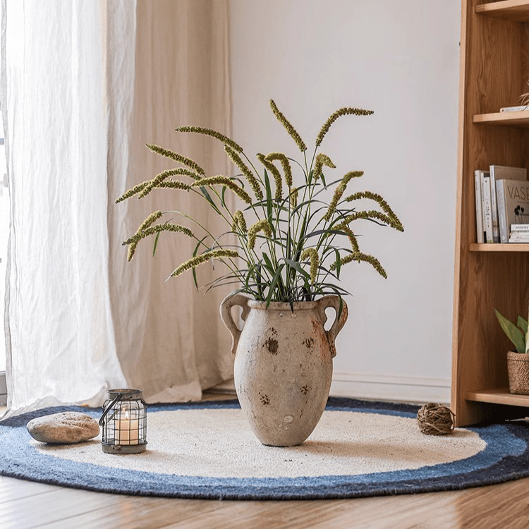 Three-Headed Dogtail Grass Stem 39" Tall