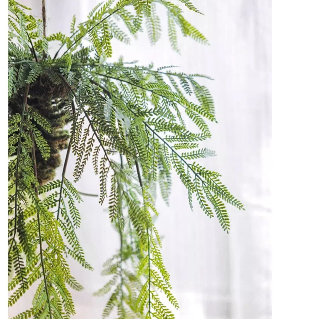 Artificial Fern Hanging Ball Decoration