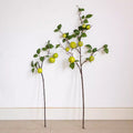 Artificial Green Apple Branch with Leaves