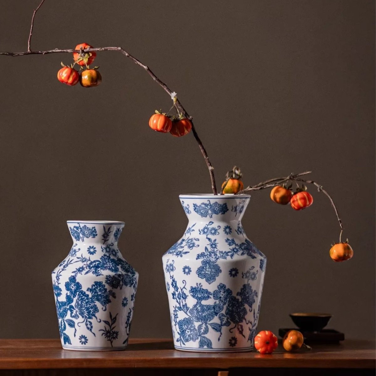 Indigo Porcelain Vase