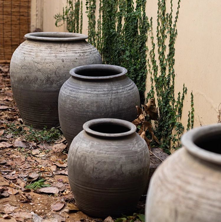 Large Antique Ceramic Pot