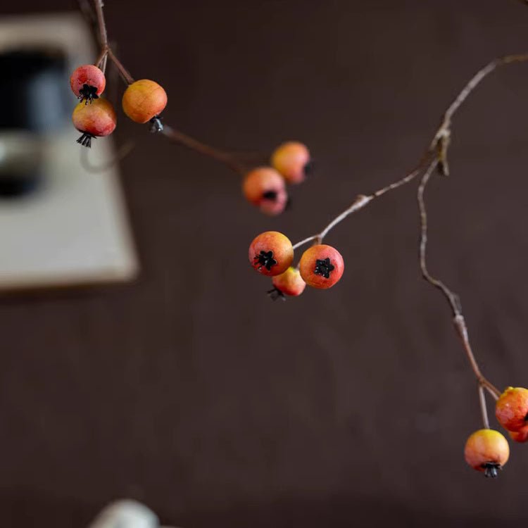 Leafless Berry Branch Stem 45.2" Tall